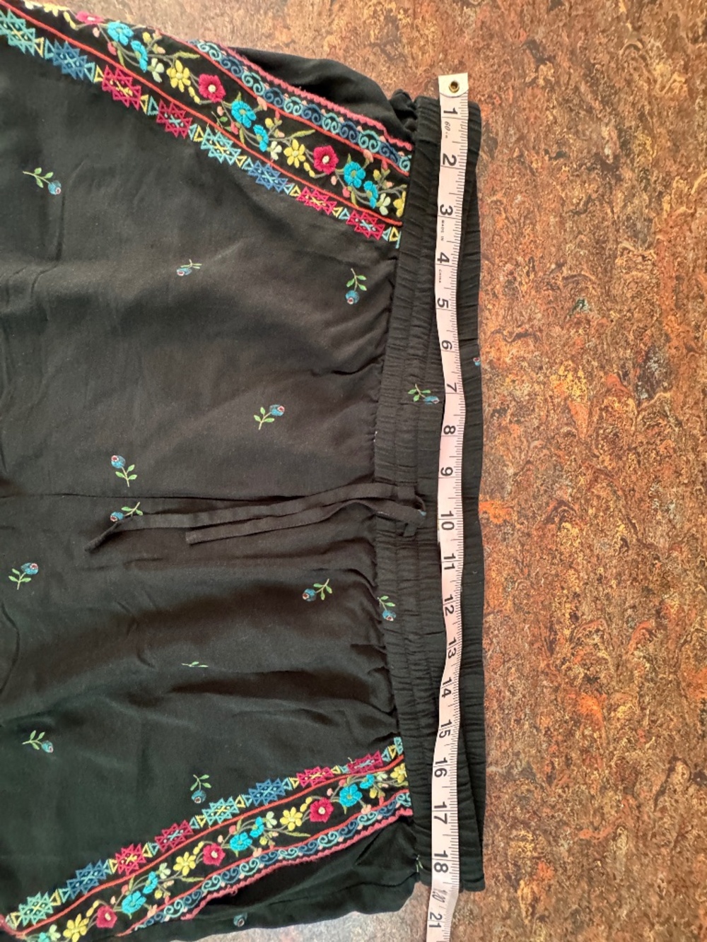Johnny Was WideLeg Split Drawstring Pants - Picture 9 of 14